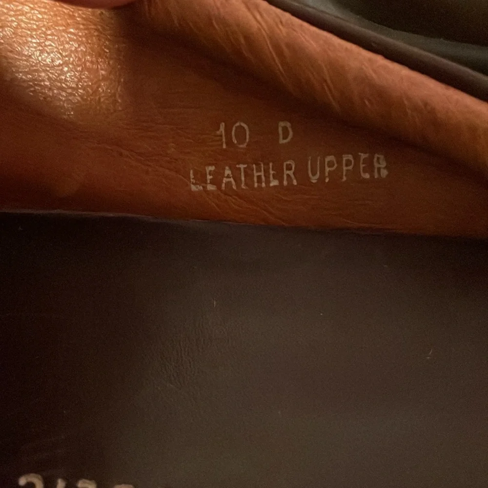 Banana Republic Leather Slip On Shoe
